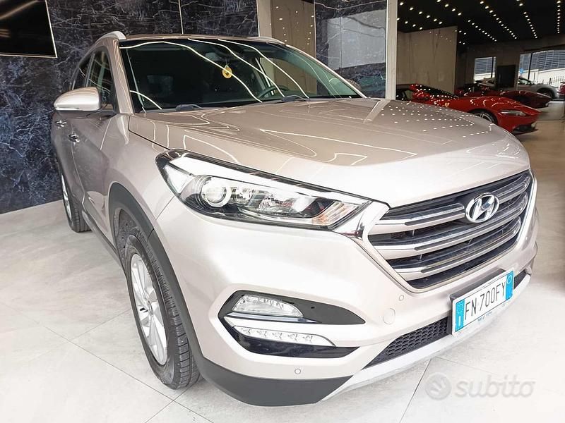 Usata Hyundai Tucson Xpossible 141 CV (103 kW) 2018 Marrone SUV
