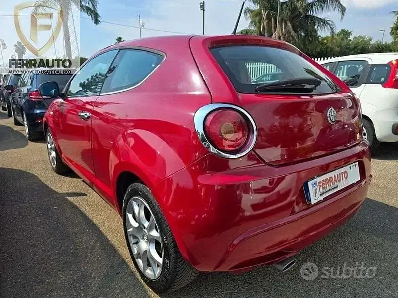 Usata Alfa Romeo MiTo Progression 120 CV (88 kW) 2010 Rosso Utilitaria