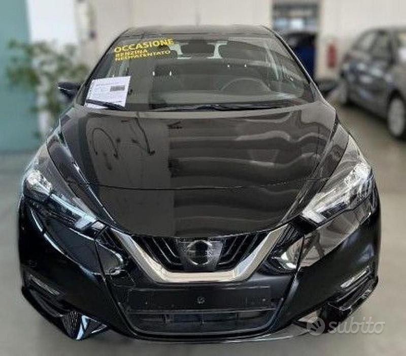 Usata Nissan Micra Acenta 101 CV (74 kW) 2022 Nero Utilitaria