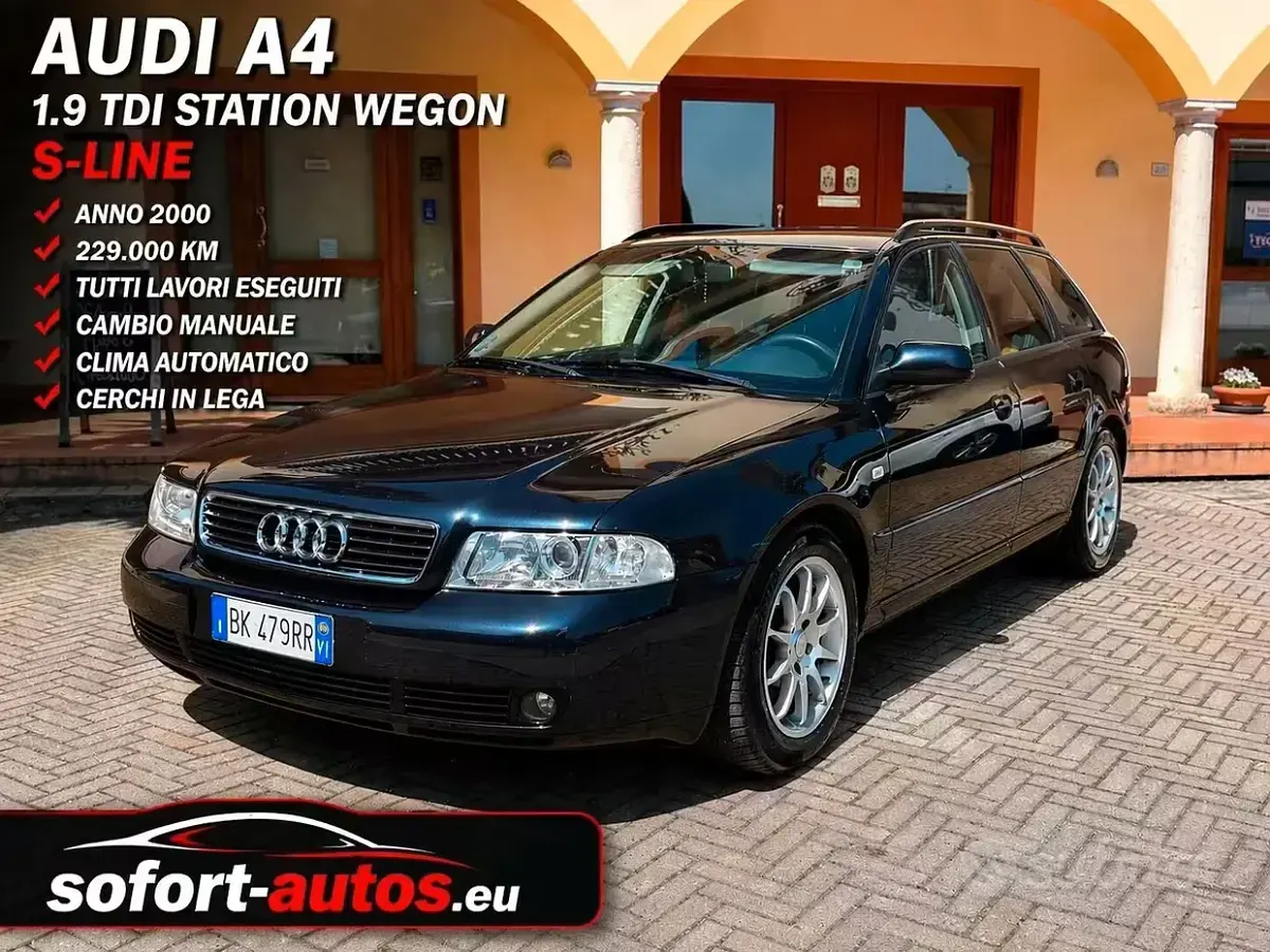 Usata Audi A4 S-Line 110 CV (80 kW) 2000 Station wagon