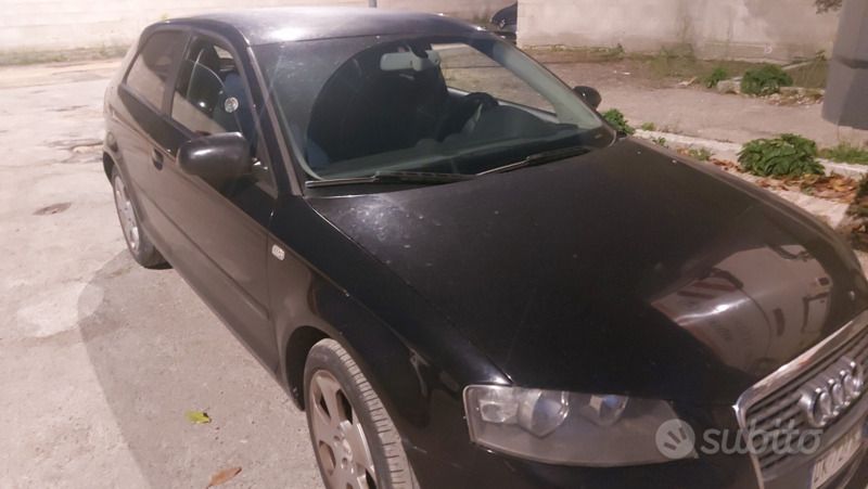 Usata Audi A3 2004 Nero Coupé