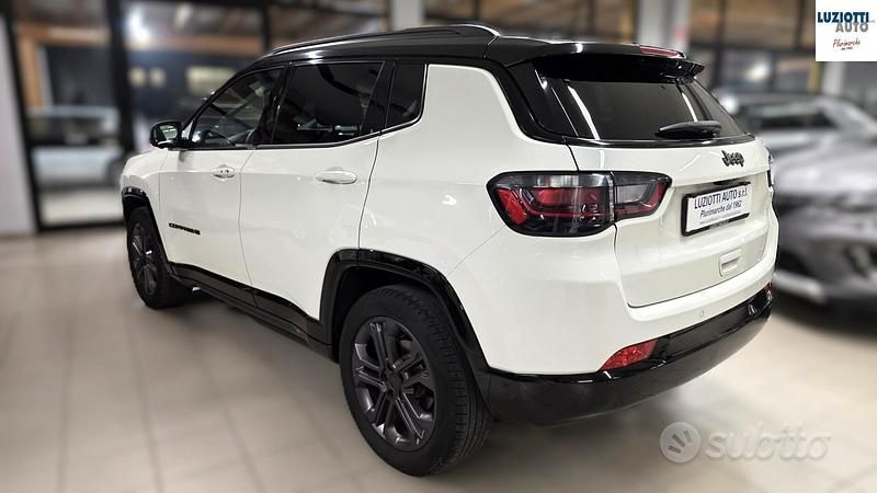 Usata Jeep Compass 80th Anniversary 131 CV (96 kW) 2021 Bianco SUV