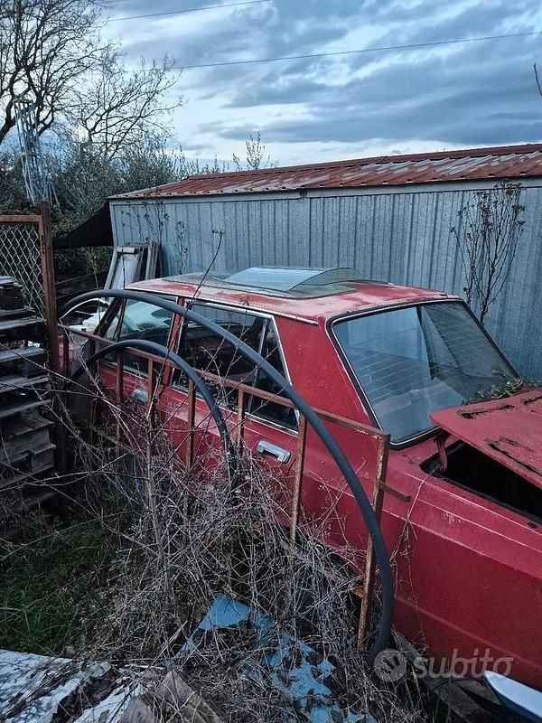 Usata Autobianchi A111 1970 Rosso Berlina
