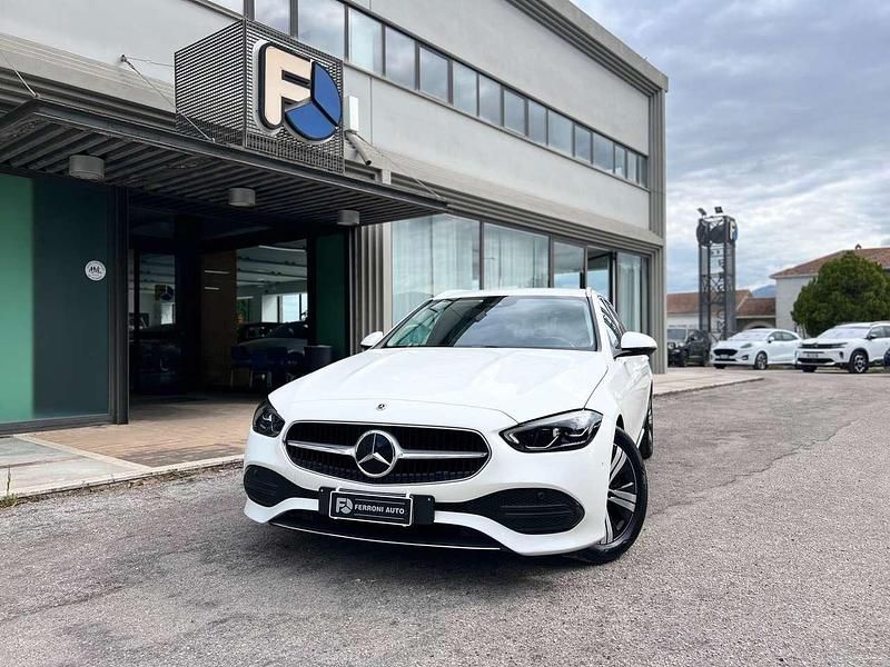 Bianco Usata 2022 Mercedes C220 Station wagon | 28.490 € (Cara) - Immagine 1/4