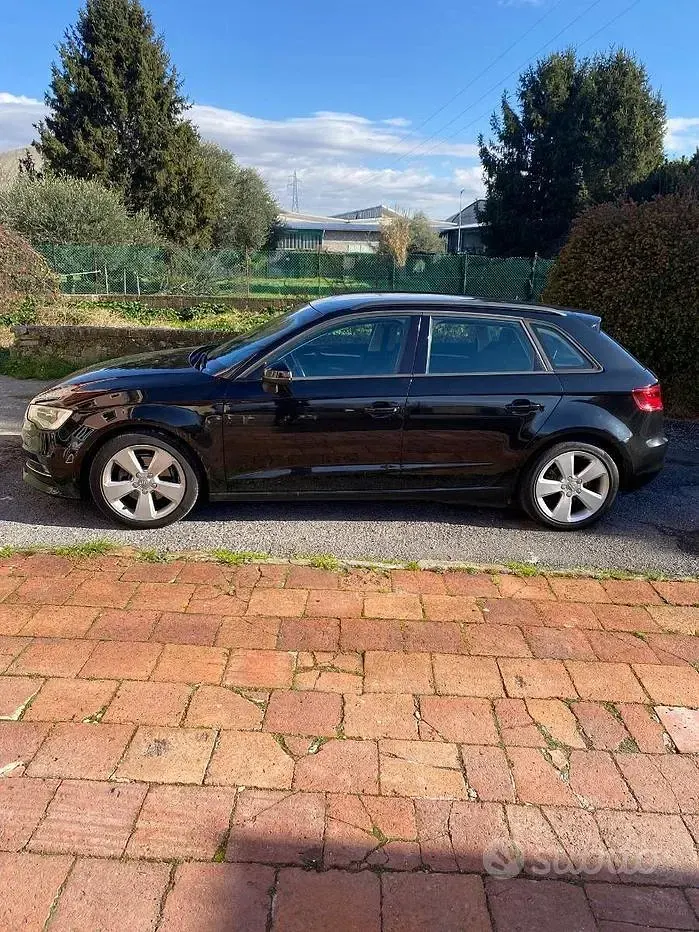 Usata Audi A3 110 CV (80 kW) 2017 Nero Berlina
