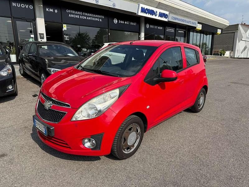 Usata Chevrolet Spark LS 68 CV (50 kW) 2012 Rosso Utilitaria