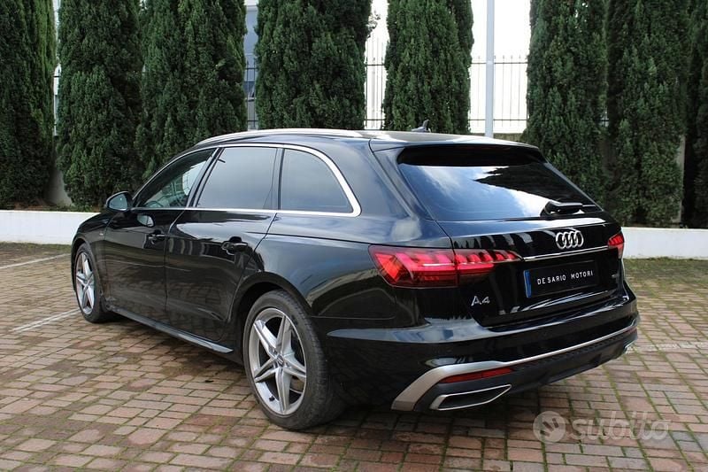 Usata Audi A4 S-Line 190 CV (139 kW) 2022 Nero Station wagon