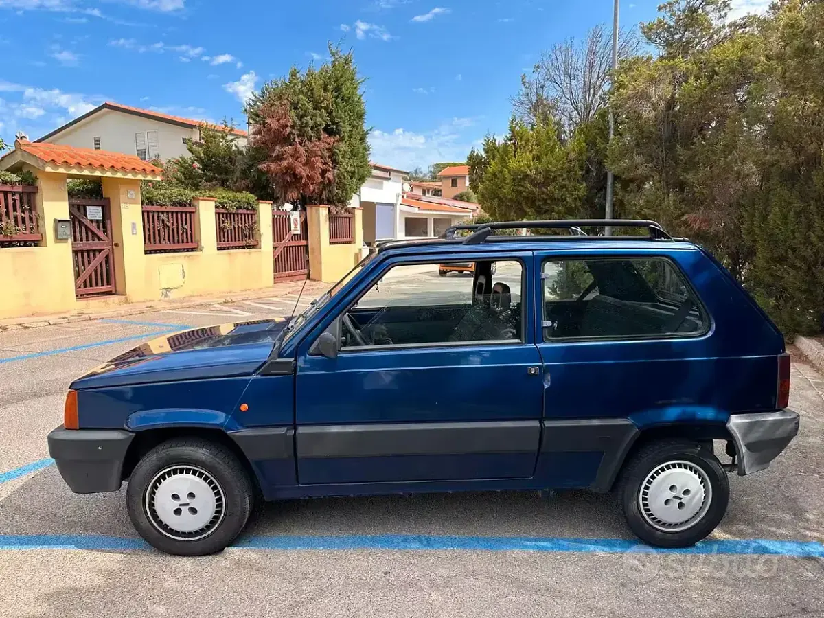 Usata Fiat Panda 54 CV (39 kW) 2003 Bluazzurro Utilitaria