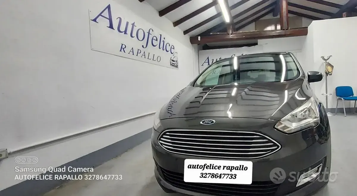 Usata Ford C-MAX 120 CV (88 kW) 2016 Grigio Monovolume