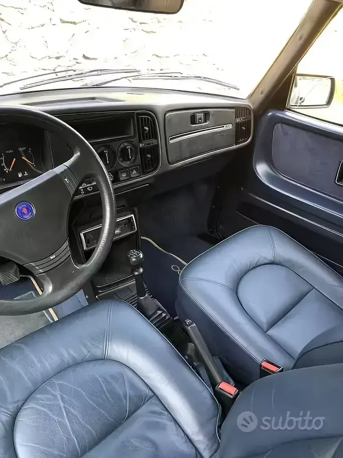 Usata Saab 900 141 CV (103 kW) 1991 Blu Coupé