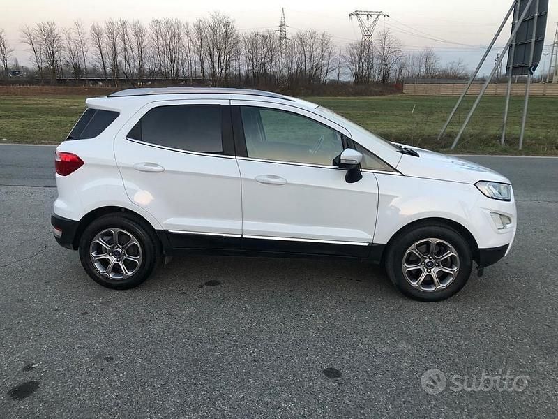 Usata Ford Ecosport Titanium 100 CV (73 kW) 2019 Bianco SUV