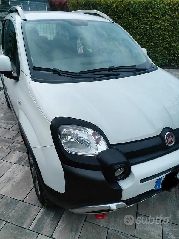 Usata Fiat Panda Cross Cross 95 CV (69 kW) 2015 Bianco Utilitaria