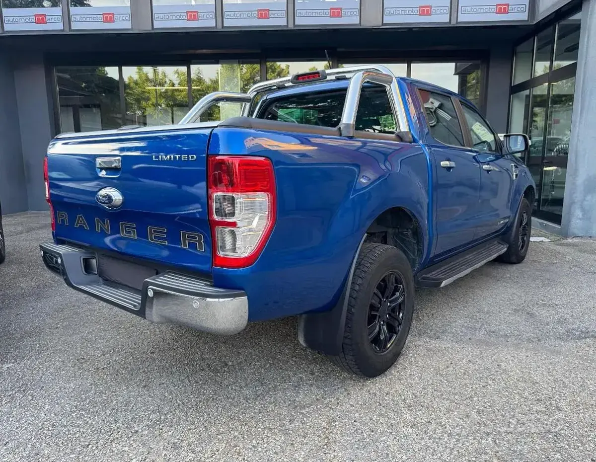 Usata Ford Ranger Limited 170 CV (125 kW) 2021 Blu Pick-up
