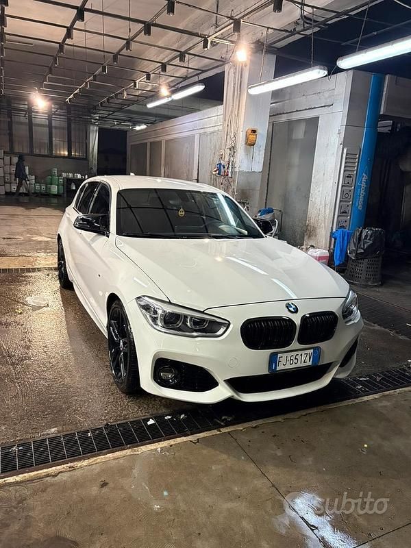 Usata BMW 120 M Sport 190 CV (139 kW) 2017 Bianco Utilitaria