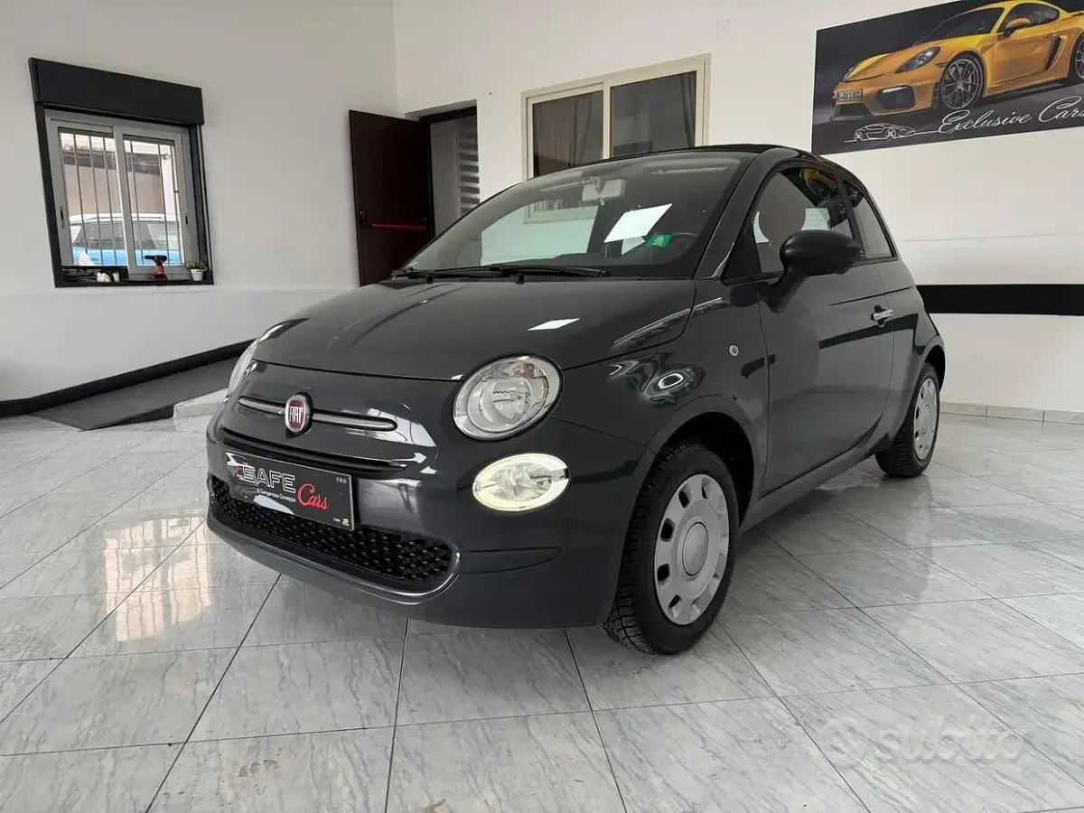 Usata Fiat 500C Pop 69 CV (50 kW) 2018 Grigio Cabrio