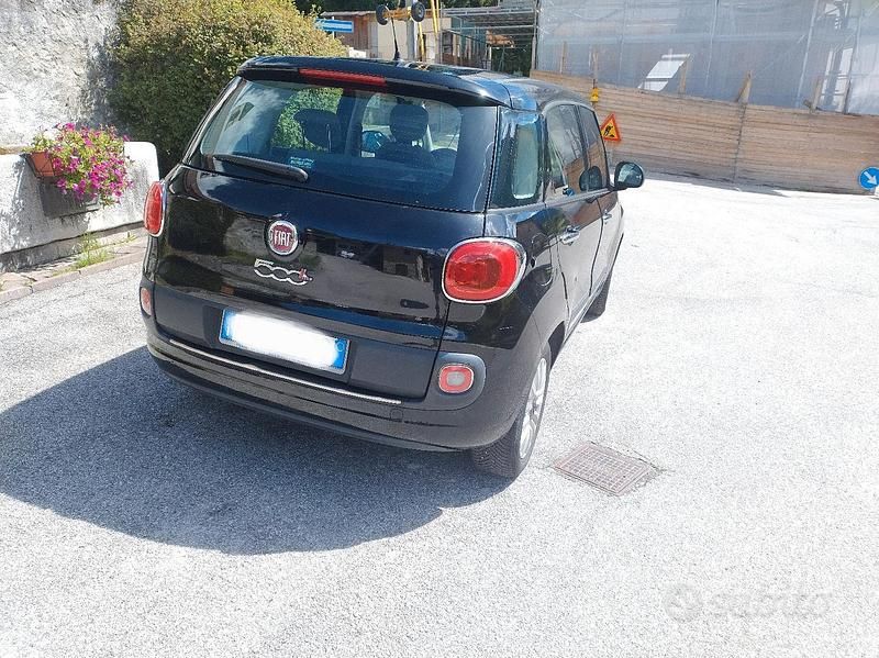 Usata Fiat 500L 62 CV (45 kW) 2015 Nero Monovolume