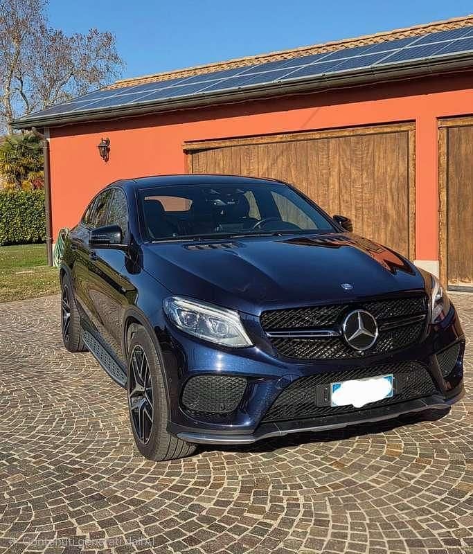 Usata Mercedes GLE450 AMG AMG 367 CV (269 kW) 2016 Blu/azzurro Coupé