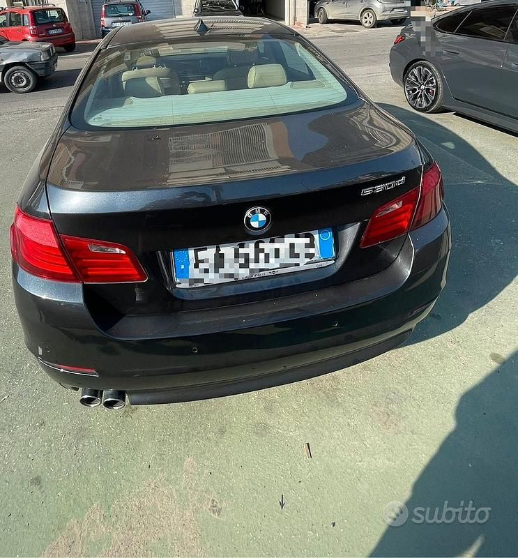 Usata BMW 530 2010 Nero Berlina