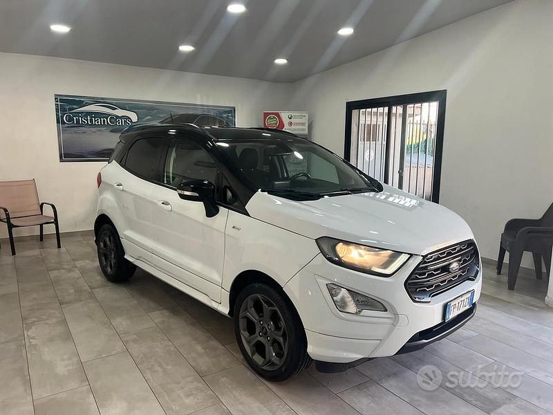 Usata Ford Ecosport ST-Line 100 CV (73 kW) 2018 Bianco SUV