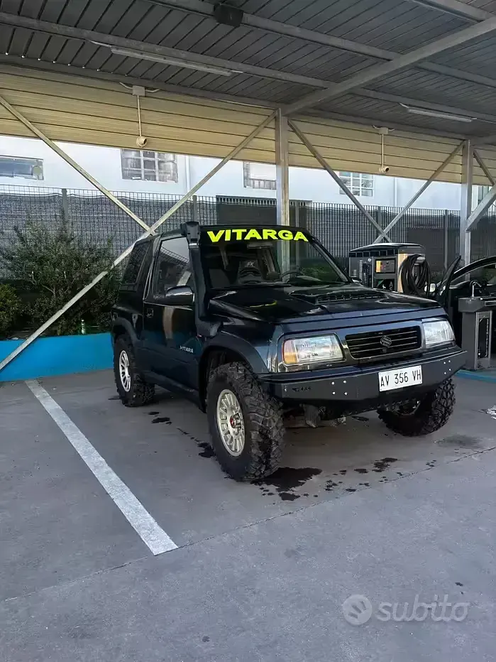 Brugt Suzuki Vitara 75 HK (55 kW) 1997 Sort SUV