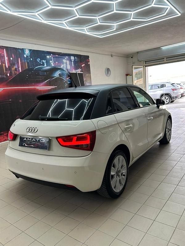 Usata Audi A1 Ambition 90 CV (66 kW) 2014 Bianco Utilitaria