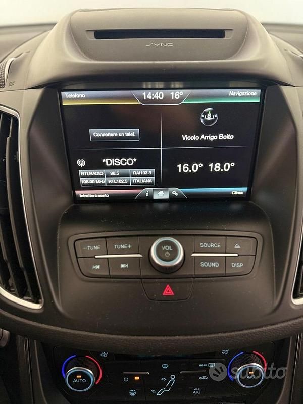 Usata Ford C-MAX Titanium 120 CV (88 kW) 2016 Grigio Monovolume