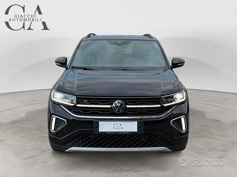 Usata VW T-Cross R-line 116 CV (85 kW) 2025 Nero SUV