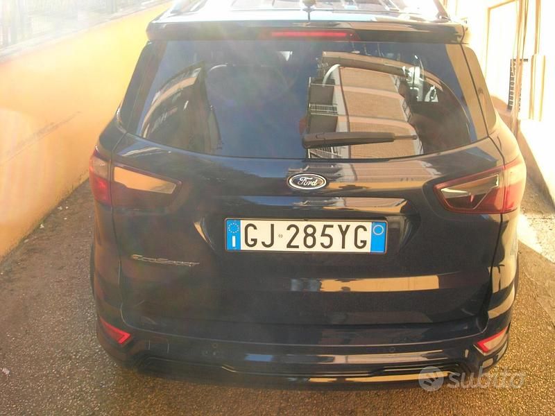 Usata Ford Ecosport ST-Line 125 CV (91 kW) 2022 Blu/azzurro SUV
