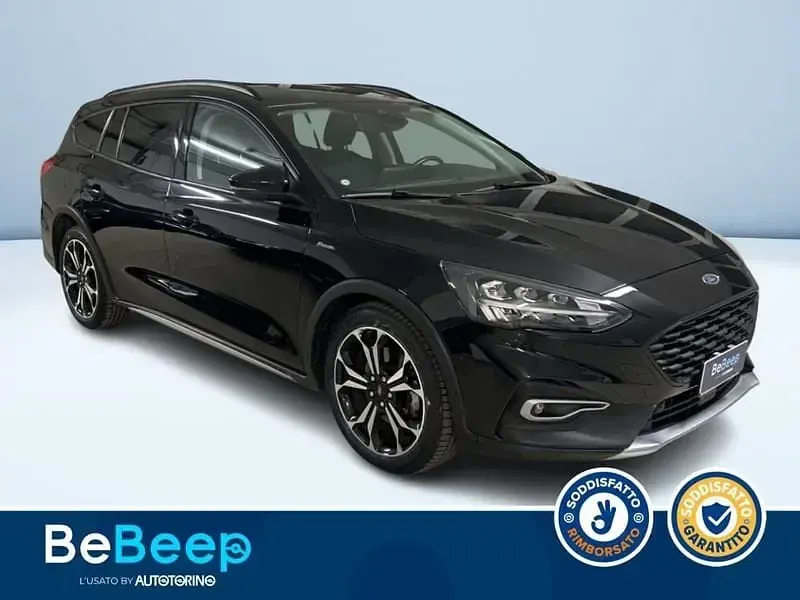 Usata Ford Focus Active 125 CV (91 kW) 2019 Nero metallizzato Station wagon