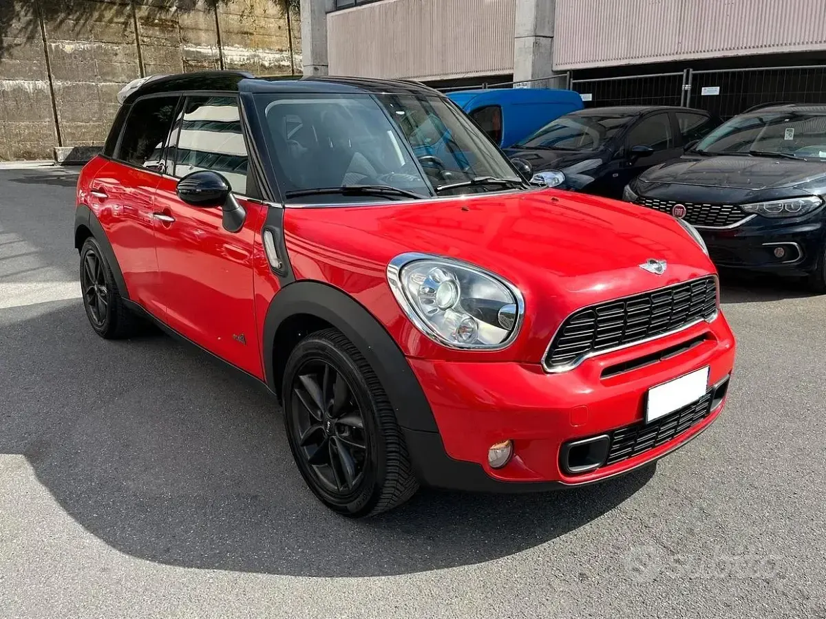 Usata Mini Cooper SD Countryman 143 CV (105 kW) 2012 Rosso SUV