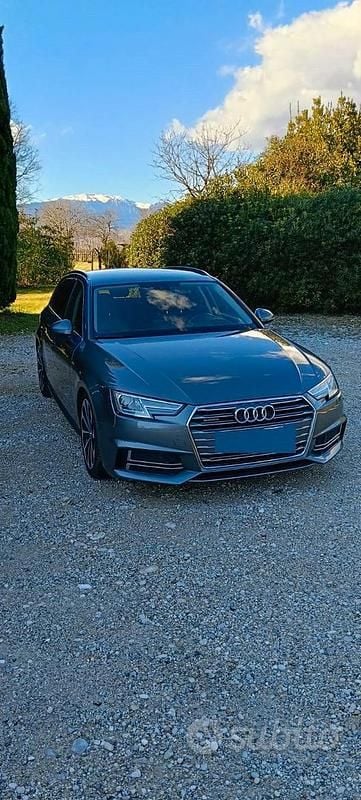Usata Audi A4 S-Line 190 CV (139 kW) 2017 Grigio Station wagon