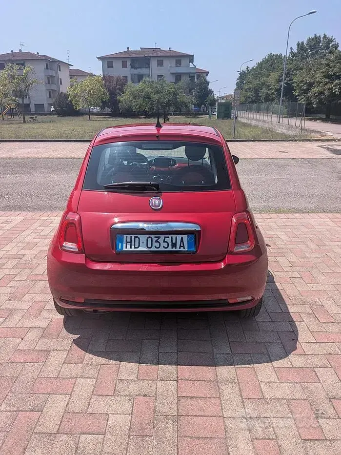 Usata Fiat 500 Mirror 69 CV (50 kW) 2018 Rosso Berlina