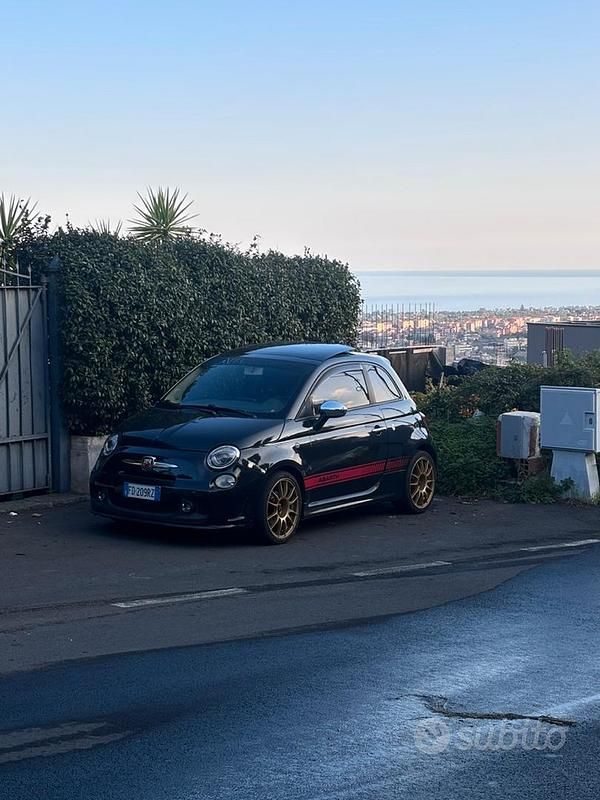 Usata Fiat 500 Abarth 2016 Nero Berlina