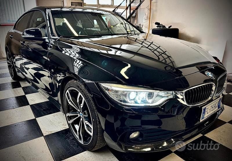 Usata BMW 420 Sport Line 190 CV (139 kW) 2016 Nero Berlina