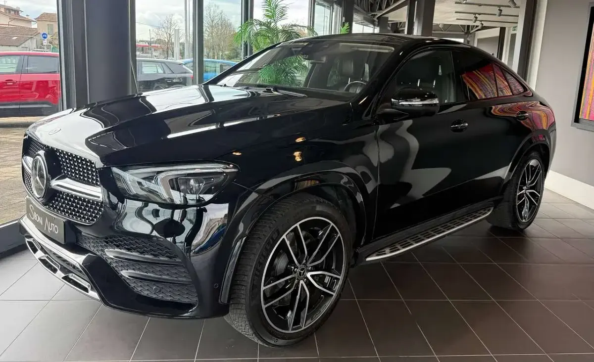 Usata Mercedes GLE400 Premium 330 CV (242 kW) 2021 Nero Coupé