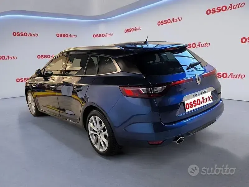Usata Renault Mégane GrandTour 110 CV (80 kW) 2017 Blu Station wagon