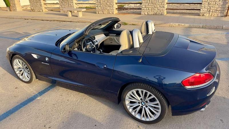 Usata BMW Z4 204 CV (150 kW) 2010 Blu/azzurro Cabrio