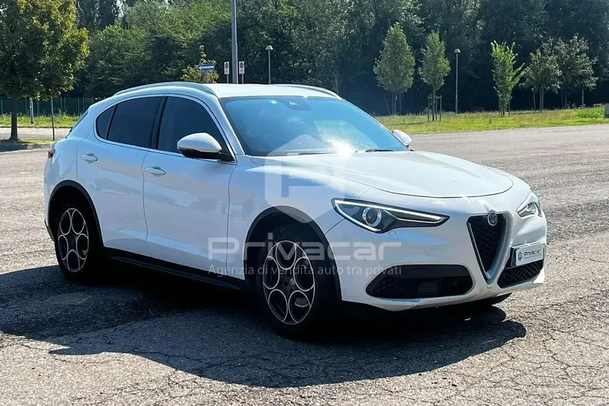 Usata Alfa Romeo Stelvio Business 160 CV (117 kW) 2019 Bianco SUV