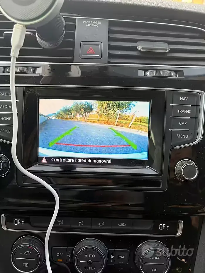 Usata VW Golf VII 150 CV (110 kW) 2013 Bianco Berlina