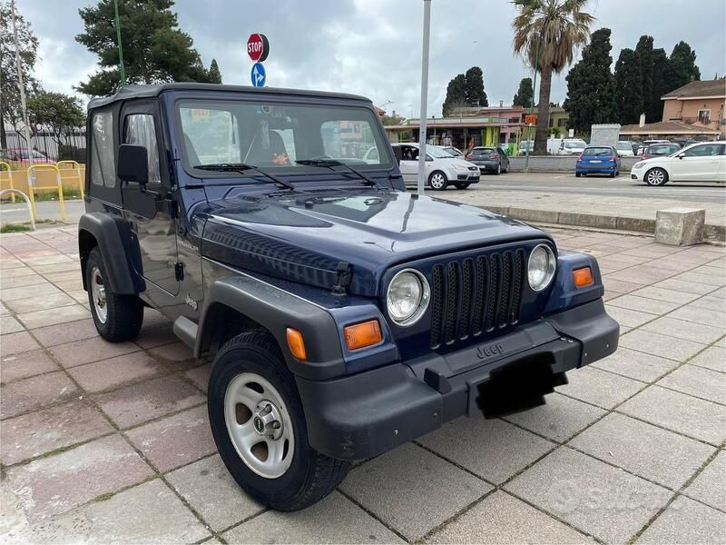 Usata Jeep Wrangler 1997 Blu SUV