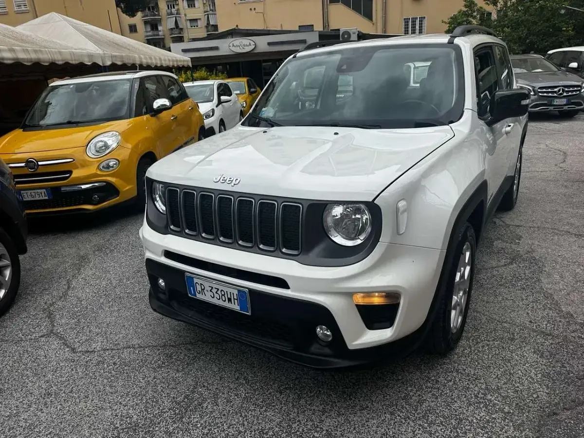 Begagnad Jeep Renegade Limited 131 HK (96 kW) 2023 Vit SUV