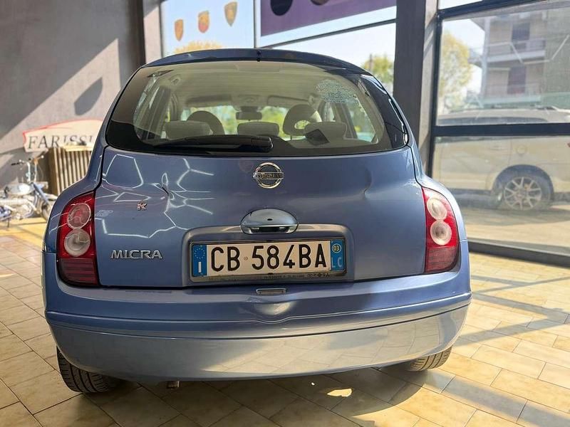 Usata Nissan Micra Acenta 88 CV (64 kW) 2003 Blu/azzurro Utilitaria