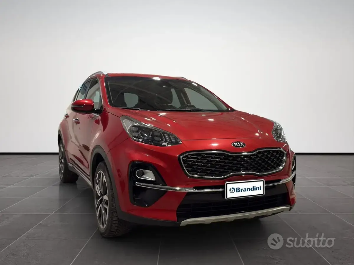 Usata Kia Sportage 116 CV (85 kW) 2019 Rosso SUV