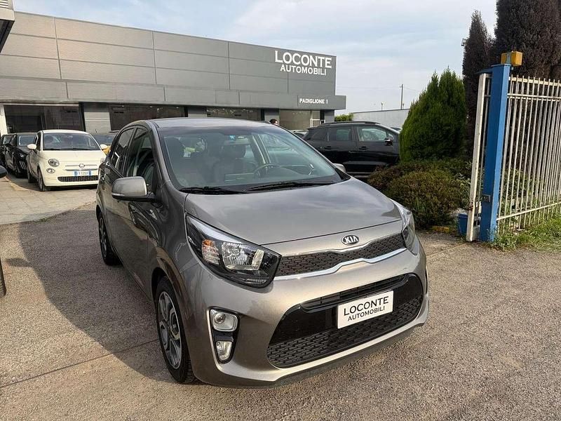 Usata Kia Picanto City 65 CV (47 kW) 2019 Grigio Utilitaria