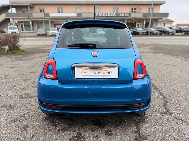Usata Fiat 500S S 69 CV (50 kW) 2018 Blu Berlina