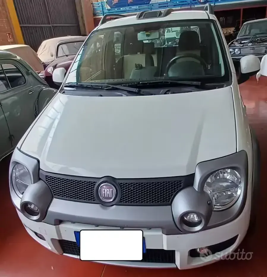 Usata Fiat Panda 4x4 75 CV (55 kW) 2011 Bianco Utilitaria