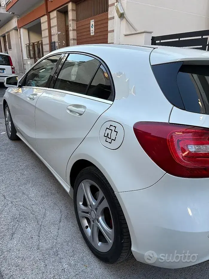 Usata Mercedes A180 2013 Bianco Utilitaria