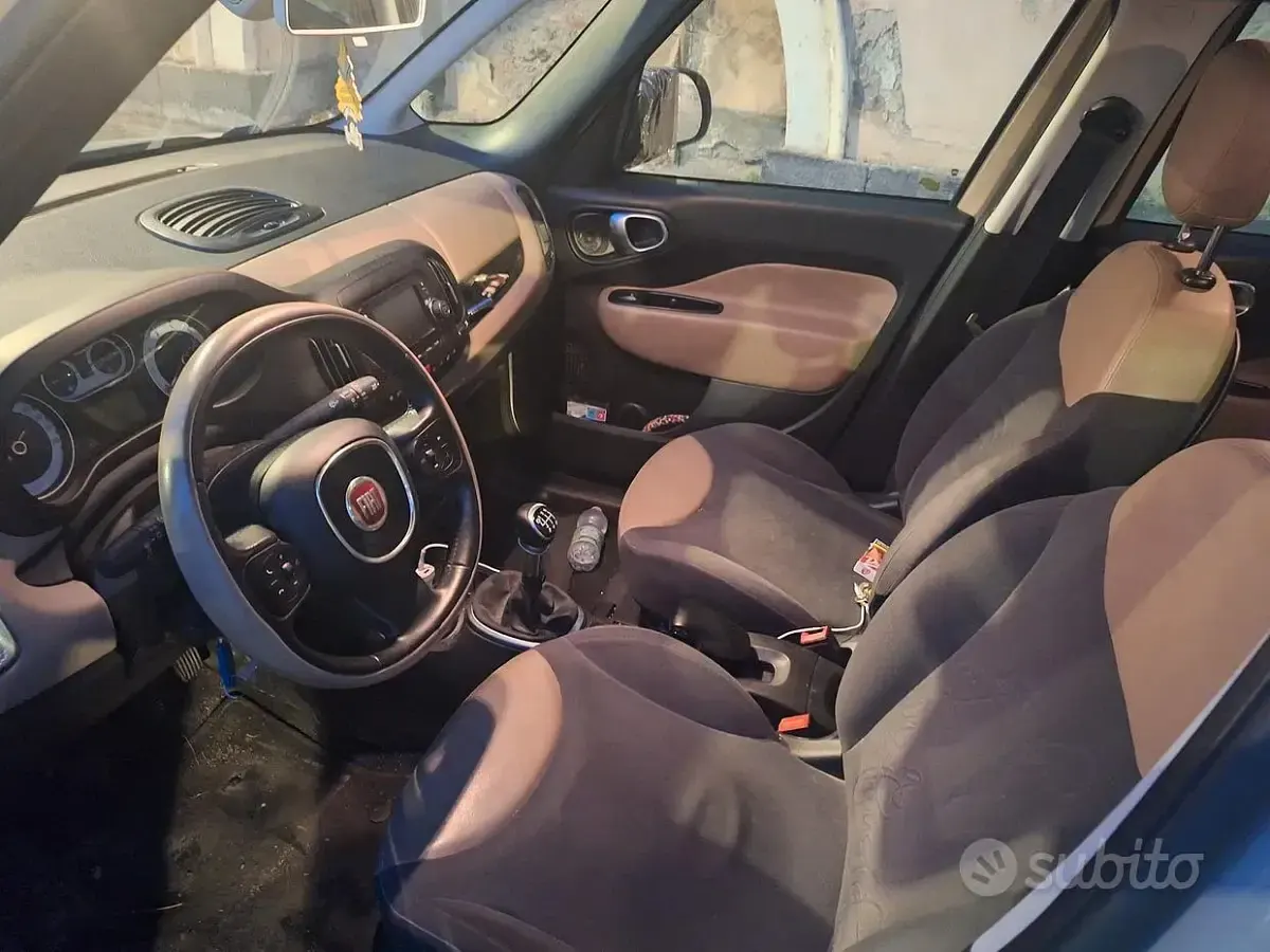 Usata Fiat 500L 120 CV (88 kW) 2014 Marrone Monovolume