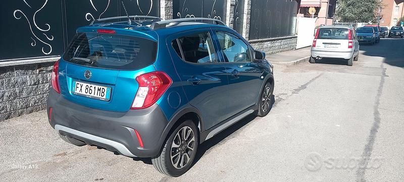 Usata Opel Karl 75 CV (55 kW) 2019 Blu Utilitaria