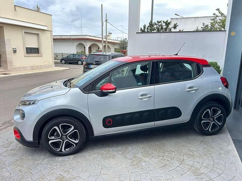 Usata Citroën C3 Shine 75 CV (55 kW) 2017 Argento Berlina